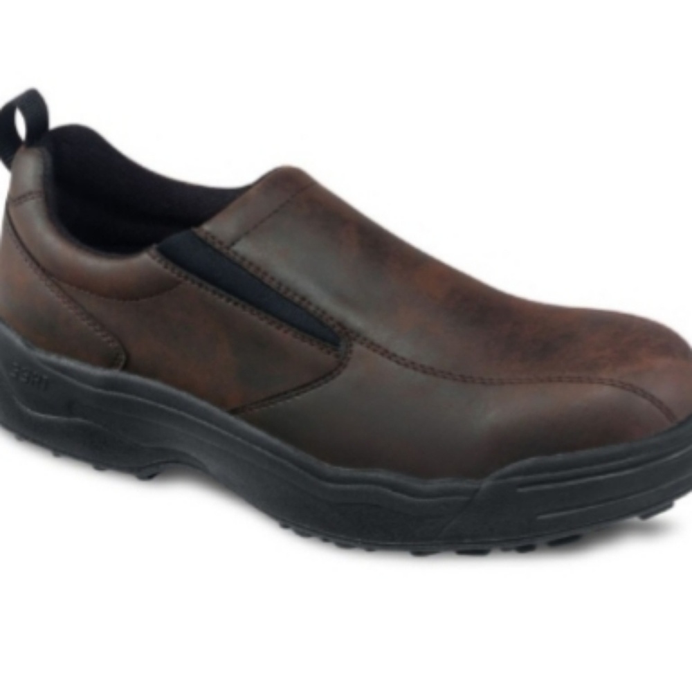 💪NEW -Safety Toe Shoes/Slip Resistant Sz 8.5 Wide